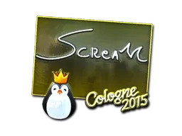 Sticker | ScreaM (Foil) | Cologne 2015 - $ 40.11