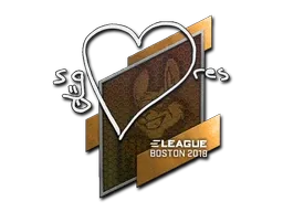 Sticker | seang@res | Boston 2018 - $ 67.44