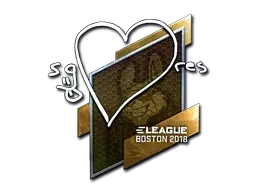 Sticker | seang@res (Foil) | Boston 2018 - $ 180.00