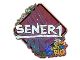 Sticker | SENER1 (Glitter) | Rio 2022 - $ 0.06