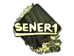 Sticker | SENER1 (Gold) | Rio 2022 - $ 5.46