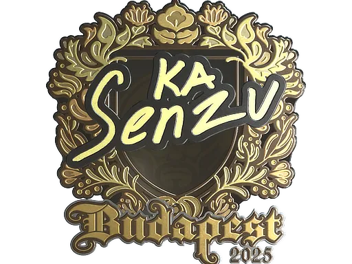 Sticker | Senzu (Gold) | Budapest 2025 - $ 2.52
