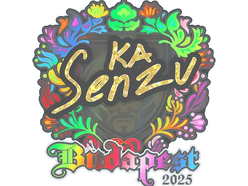 Sticker | Senzu (Holo) | Budapest 2025 - $ 0.88