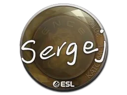 Sticker | sergej | Katowice 2019 - $ 0.34