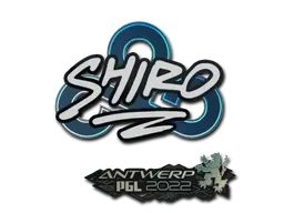 Sticker | sh1ro | Antwerp 2022 - $ 0.05
