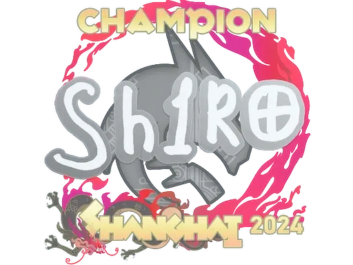 Sticker | sh1ro (Champion) | Shanghai 2024 ``