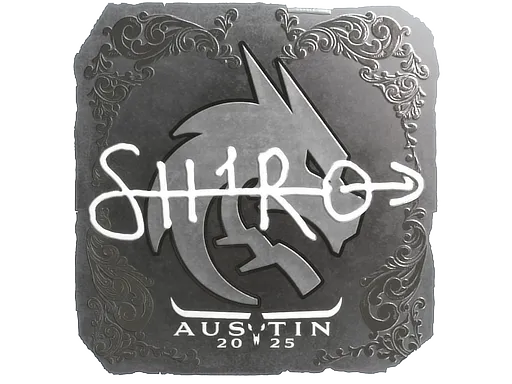Sticker | sh1ro (Foil) | Austin 2025 - $ 0.09