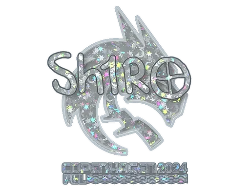 Sticker | sh1ro (Glitter) | Copenhagen 2024 - $ 0.03