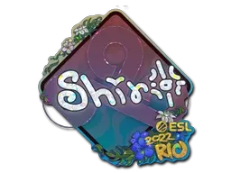 Sticker | sh1ro (Glitter) | Rio 2022 - $ 0.16