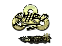 Sticker | sh1ro (Gold) | Antwerp 2022 - $ 13.39