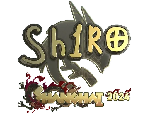 Sticker | sh1ro (Gold) | Shanghai 2024 - $ 8.63