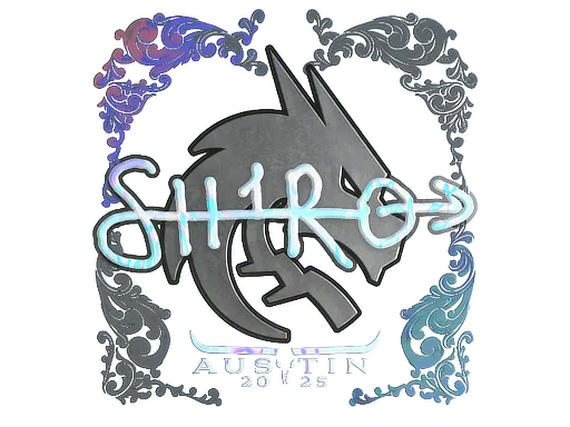 Sticker | sh1ro (Holo) | Austin 2025 - $ 0.86