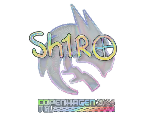 Sticker | sh1ro (Holo) | Copenhagen 2024 - $ 0.72