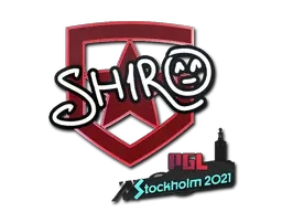 Sticker | sh1ro | Stockholm 2021 - $ 0.04