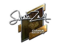 Sticker | ShahZaM (Foil) | Boston 2018 - $ 7.39