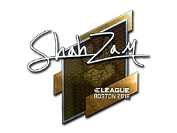 Sticker | ShahZaM (Foil) | Boston 2018 - $ 7.68