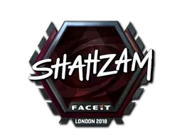 Sticker | ShahZaM (Foil) | London 2018 - $ 4.89