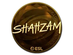 Sticker | ShahZaM (Gold) | Katowice 2019 - $ 45.54