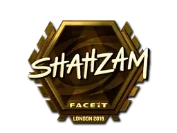Sticker | ShahZaM (Gold) | London 2018 - $ 153.96