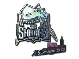 Sticker | Sharks Esports (Holo) | Stockholm 2021 - $ 3.03