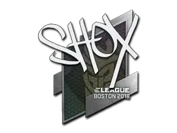 Sticker | shox | Boston 2018 - $ 1.80