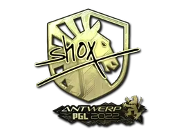 Sticker | shox (Gold) | Antwerp 2022 - $ 5.91