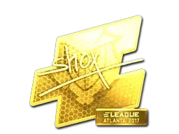 Sticker | shox (Gold) | Atlanta 2017 - $ 107.15