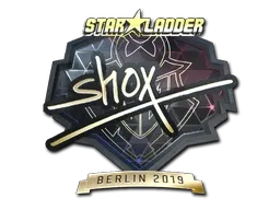 Sticker | shox (Gold) | Berlin 2019 - $ 12.57