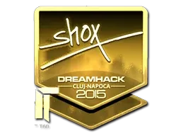 Sticker | shox (Gold) | Cluj-Napoca 2015 - $ 53.02