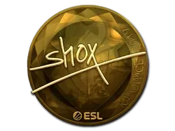 Sticker | shox (Gold) | Katowice 2019 - $ 150.01