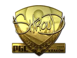 Sticker | shroud (Gold) | Krakow 2017 - $ 919.91