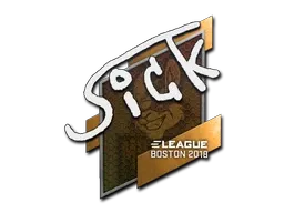 Sticker | SicK | Boston 2018 - $ 3.54