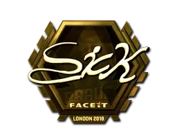 Sticker | SicK (Gold) | London 2018 - $ 764.18