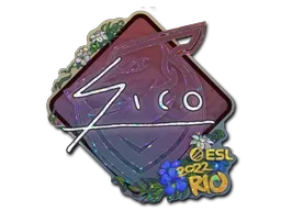 Sticker | Sico (Glitter) | Rio 2022 - $ 0.07