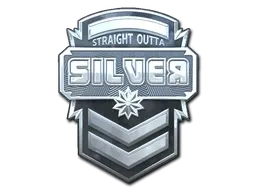 Sticker | Silver (Foil) - $ 2.23