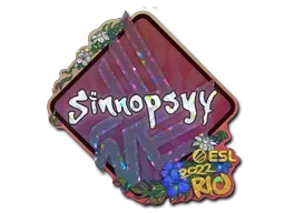 Sticker | sinnopsyy (Glitter) | Rio 2022 - $ 0.06