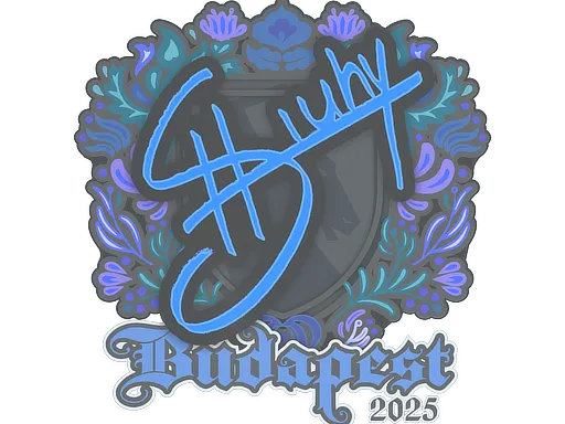 Sticker | siuhy | Budapest 2025 - $ 0.03
