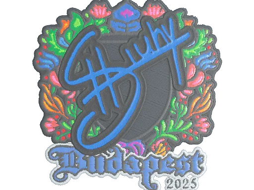 Sticker | siuhy (Embroidered) | Budapest 2025 - $ 0.04