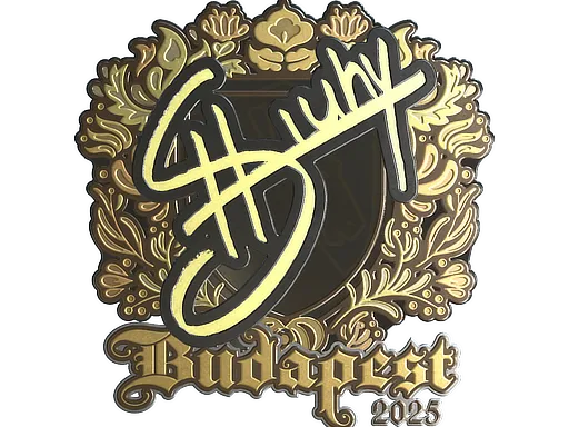 Sticker | siuhy (Gold) | Budapest 2025 - $ 4.65