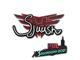 Sticker | sjuush | Stockholm 2021 - $ 0.04
