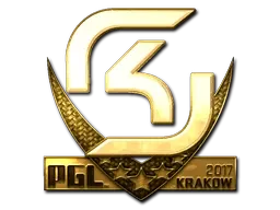 Sticker | SK Gaming (Gold) | Krakow 2017 ``