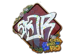 Sticker | sk0R (Glitter) | Rio 2022 - $ 0.15