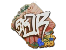 Sticker | sk0R | Rio 2022 - $ 0.04