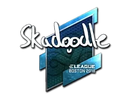 Sticker | Skadoodle (Foil) | Boston 2018 - $ 35.00