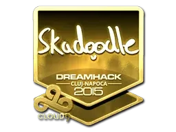 Sticker | Skadoodle (Gold) | Cluj-Napoca 2015 - $ 53.02