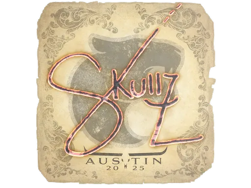 Sticker | skullz | Austin 2025 - $ 0.04