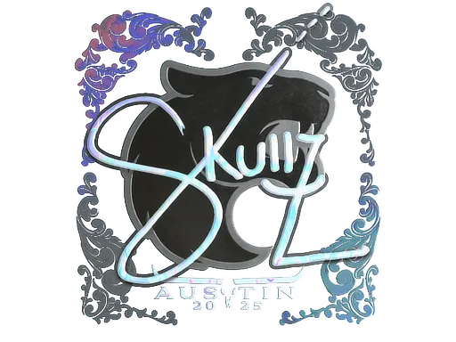 Sticker | skullz (Holo) | Austin 2025 - $ 0.34