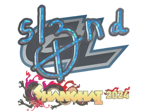 Sticker | sl3nd (Glitter) | Shanghai 2024 ``