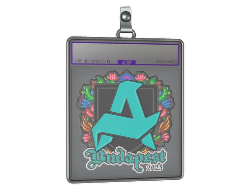 Sticker Slab | Aurora (Embroidered) | Budapest 2025 - $ 0.64