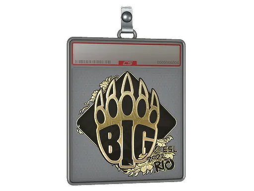 Sticker Slab | BIG (Gold) | Rio 2022 - $ 10.82